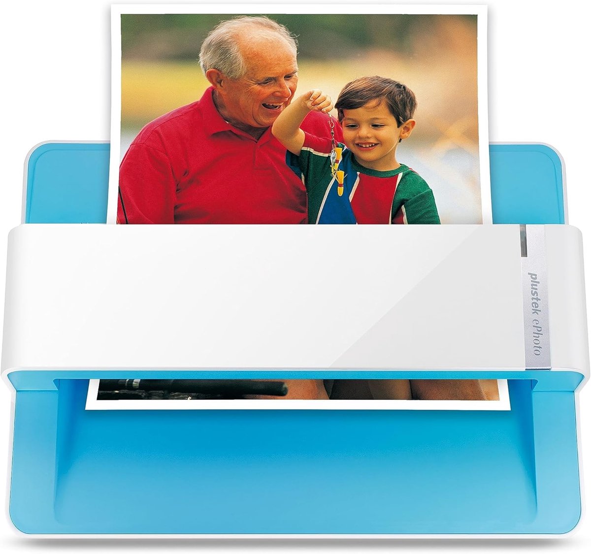 Fotoscanner naar digitaal - Wit - Compact formaat - 600 x 600 dpi Resolutie - Voor Foto's en Documenten