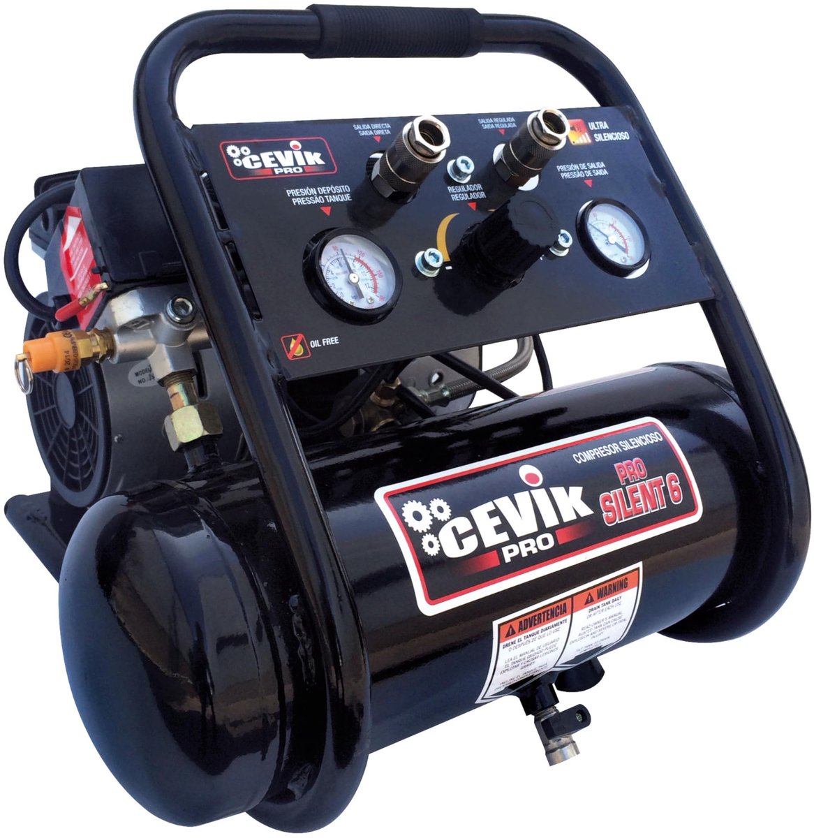 Cevik PRO PRO6SILENT Compressor (230 V) - ShopVlot