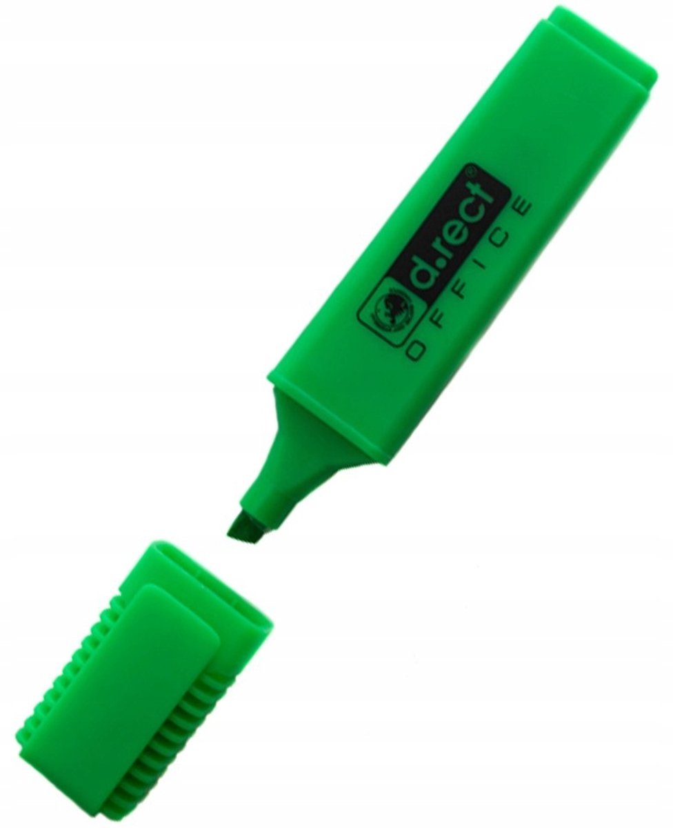 D.RECT ​​​​Groene markeerstift 2-5 mm - 6 stuks