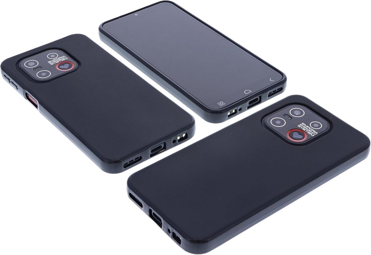 Case Compatible with Emporia Smart 6 Lite Rubber TPU Protection Mobile Phone Case Black - ShopVlot