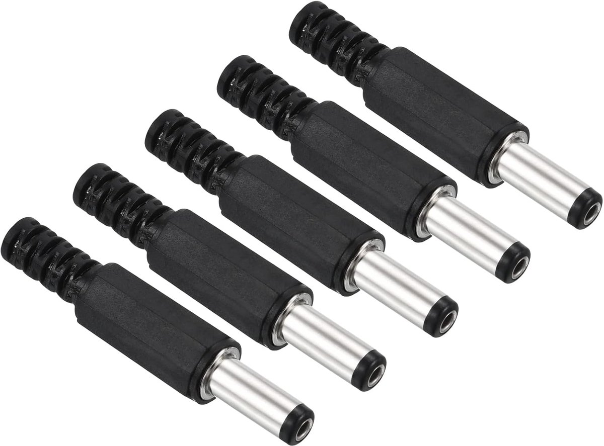 DC Plug 5.5 x 2.1mm - Vervangadapter - Solderen niet nodig - Ideaal voor elektronica - ShopVlot