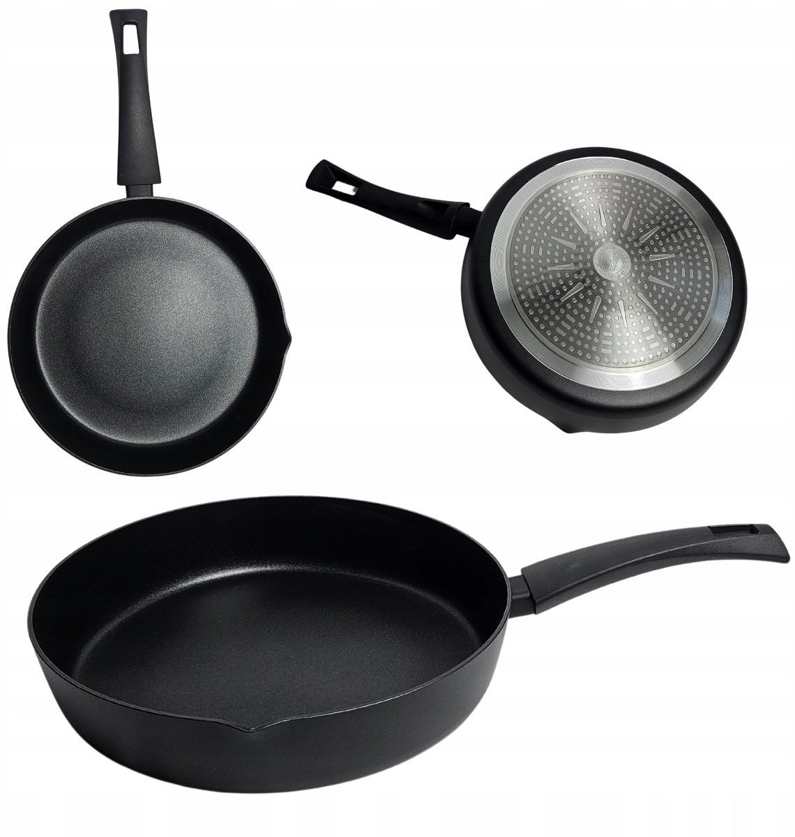 Milieuvriendelijke Aluminium Koekenpan met Anti-aanbaklaag, 20 cm