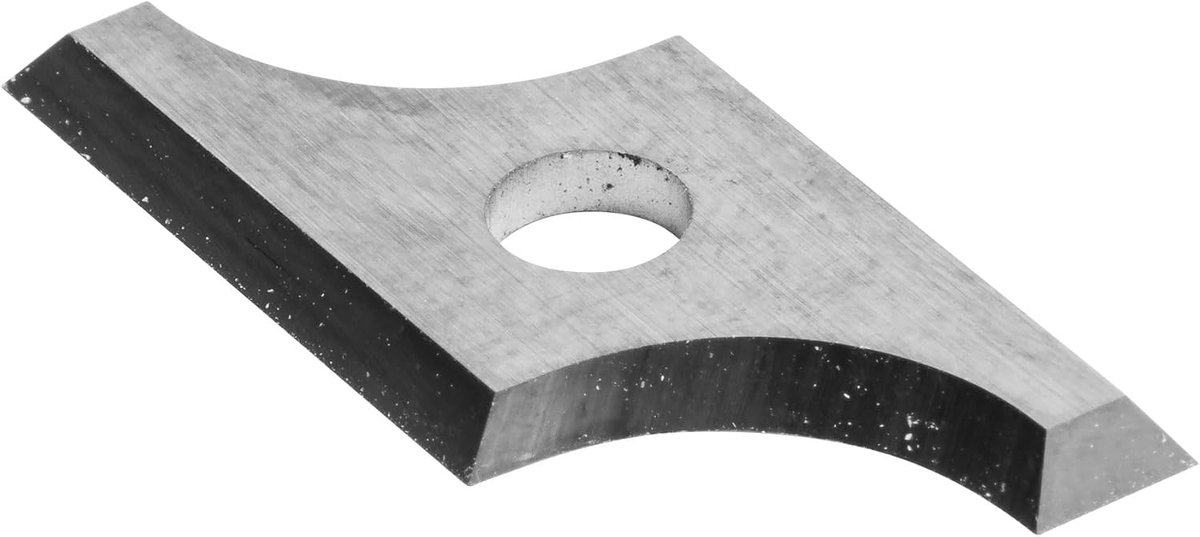 Snijmes R 8 mm - carbide - hol profiel - geschikt voor ronder en kwart-rond frezen - ShopVlot