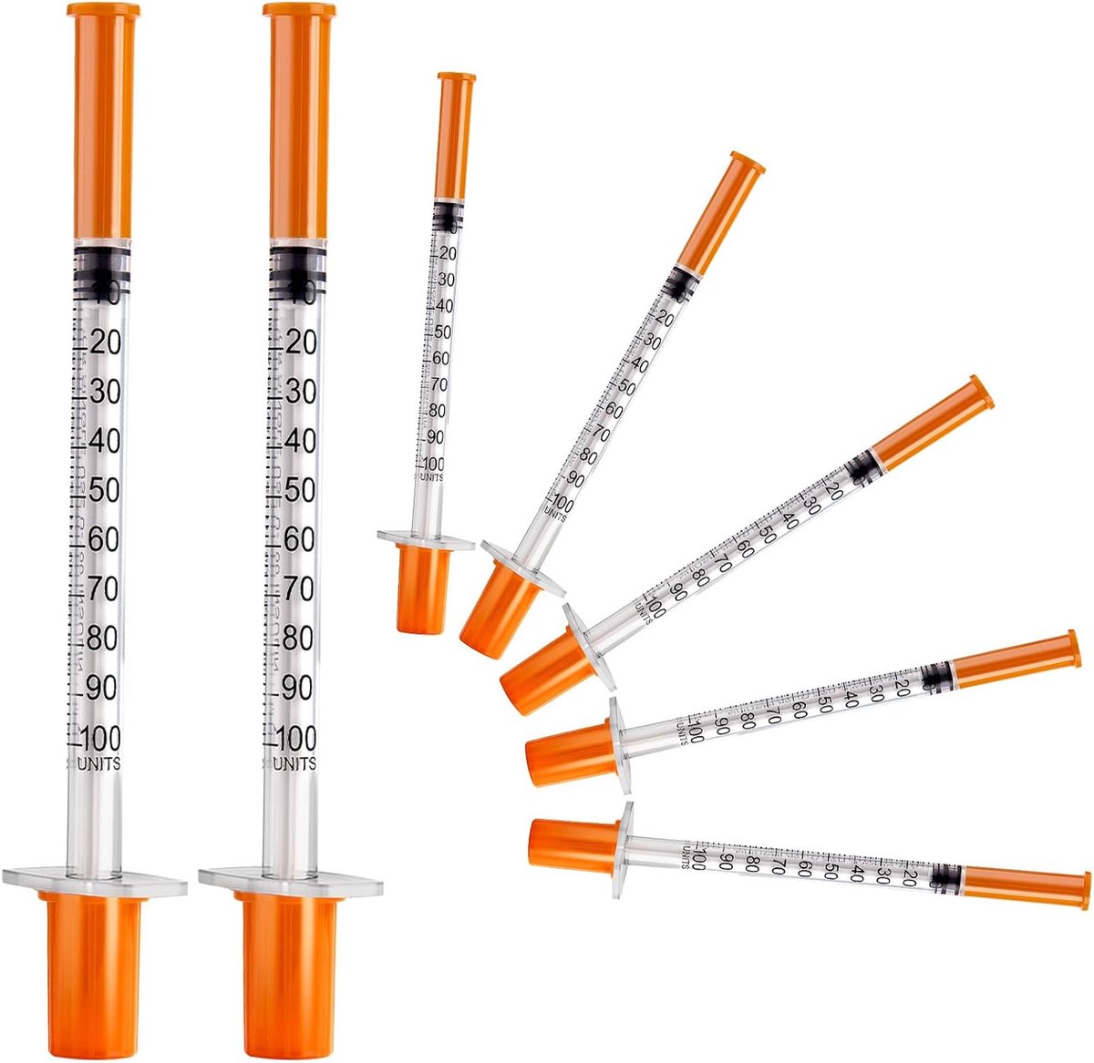 Plastic buisjes 1 ml 31G - lekvrij ontwerp - afzonderlijk verpakt - perfect voor laboratoriumgebruik - ShopVlot
