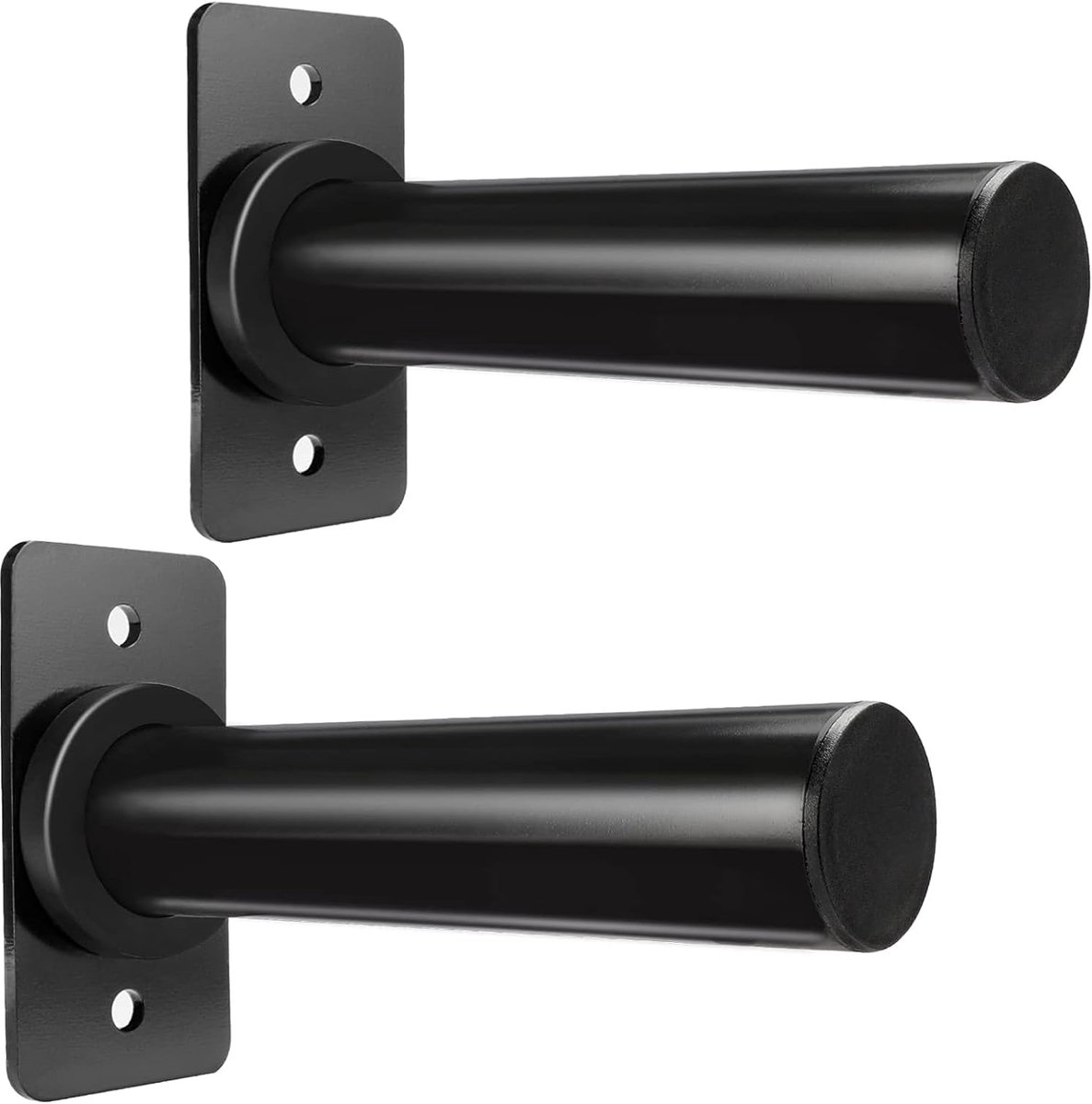 Wandmontage Gewichtsschijf Houder - Compact Staal Frame - Voor 5 cm Gewichtsschijven - Ruimtebesparende Oplossing