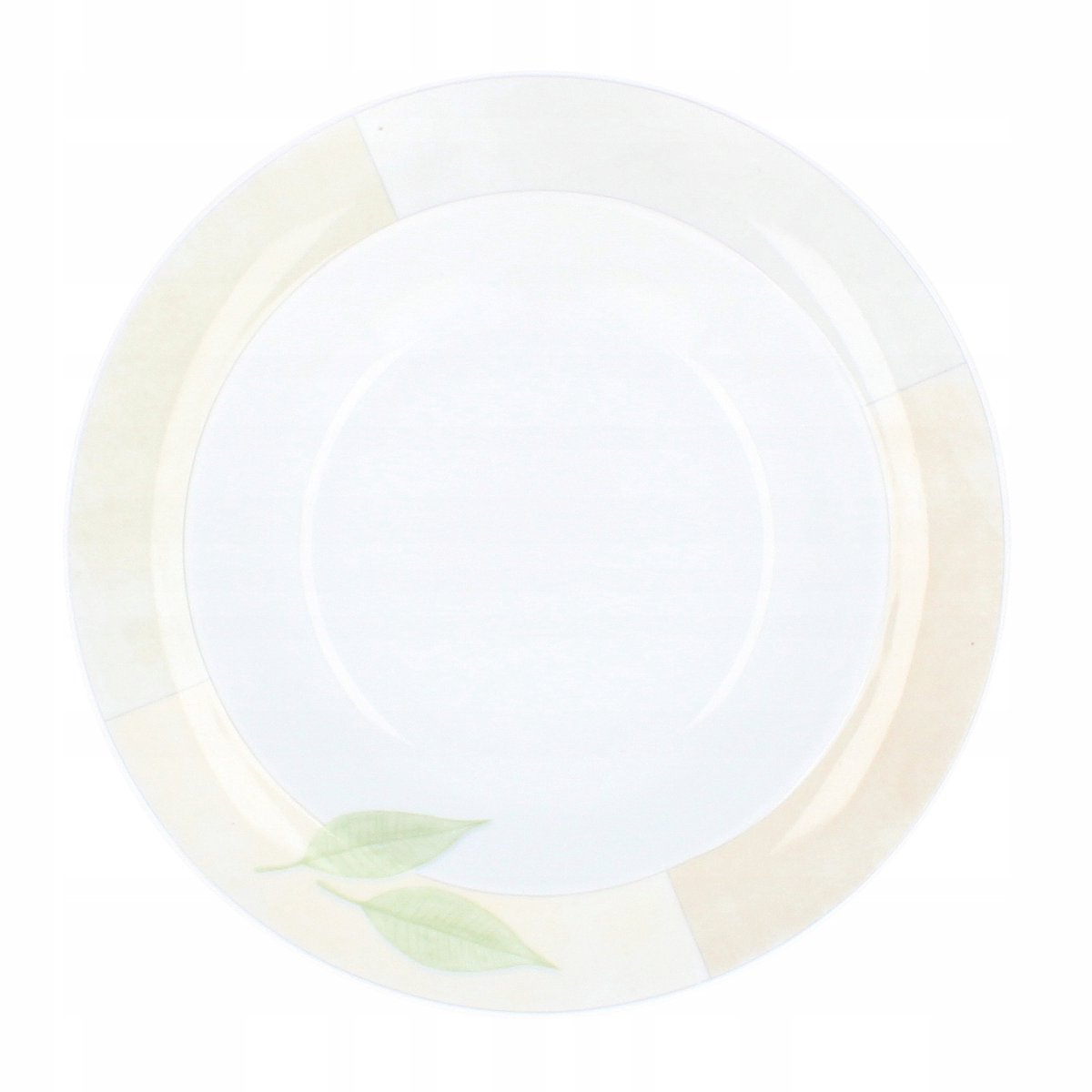 Lubiana Gabi Diep Bord Groen Blad Porselein 24 cm