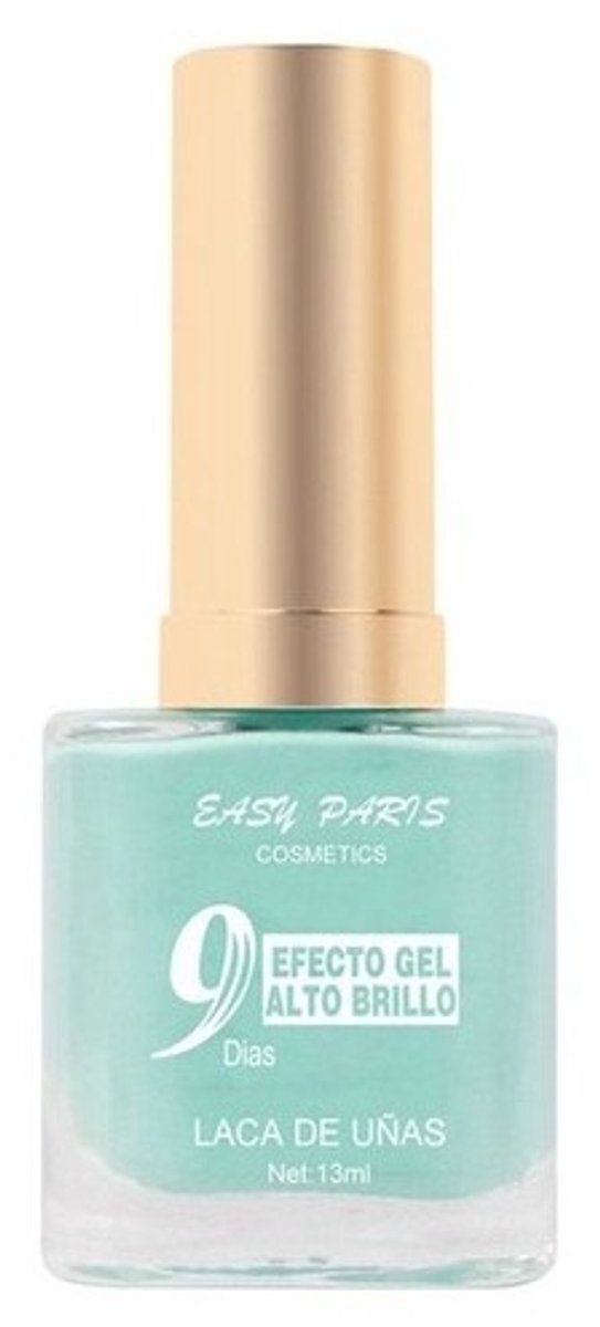 Easy Paris Cosmetics - Nagellak - Mint Groen - 1 flesje met 13 ml inhoud - Nummer 118