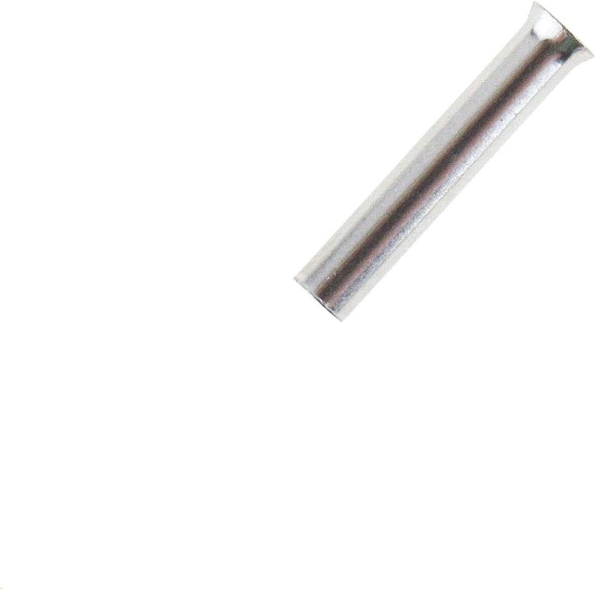 Ferrules 1.0mm² - blanke uitvoering - 10mm lengte - 100 stuks - ShopVlot