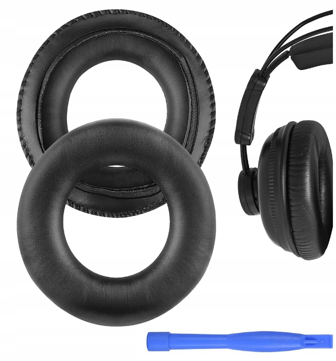 Nahausepads voor Superlux HD668, HD681, HD669 - Zwart (2 stuks)