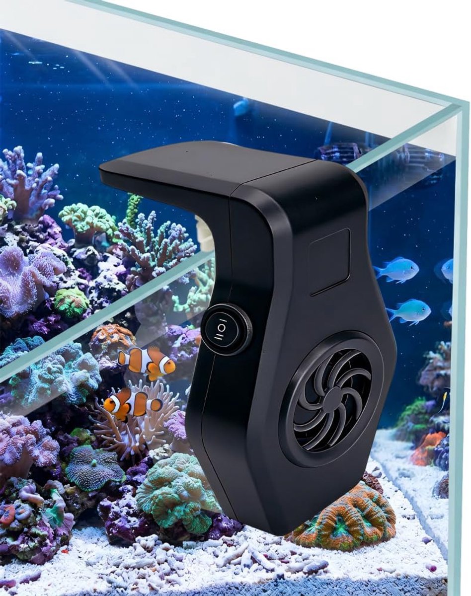 Koelventilator aquarium - USB wandgemonteerd - 2 snelheidsmodi - geluidsarm gebruik - ShopVlot