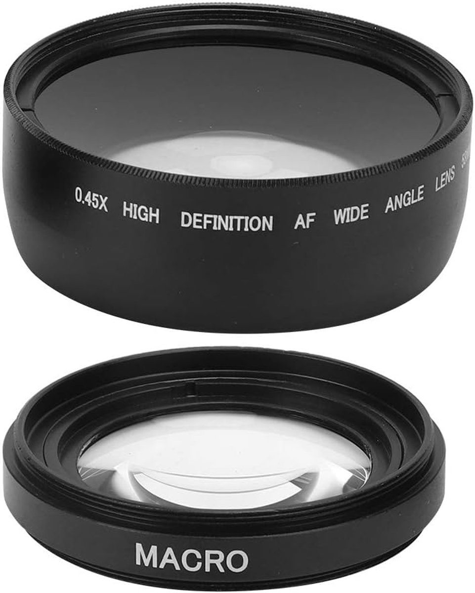 58MM groothoeklens 0.45X - geschik voor camera's met 58MM diameter - voor landschapfotografie - ShopVlot