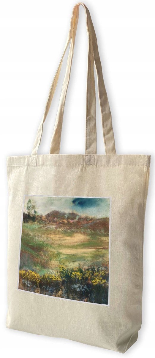 Shopper Tas met Edgar Degas 'Chimneys' Print - Katoen