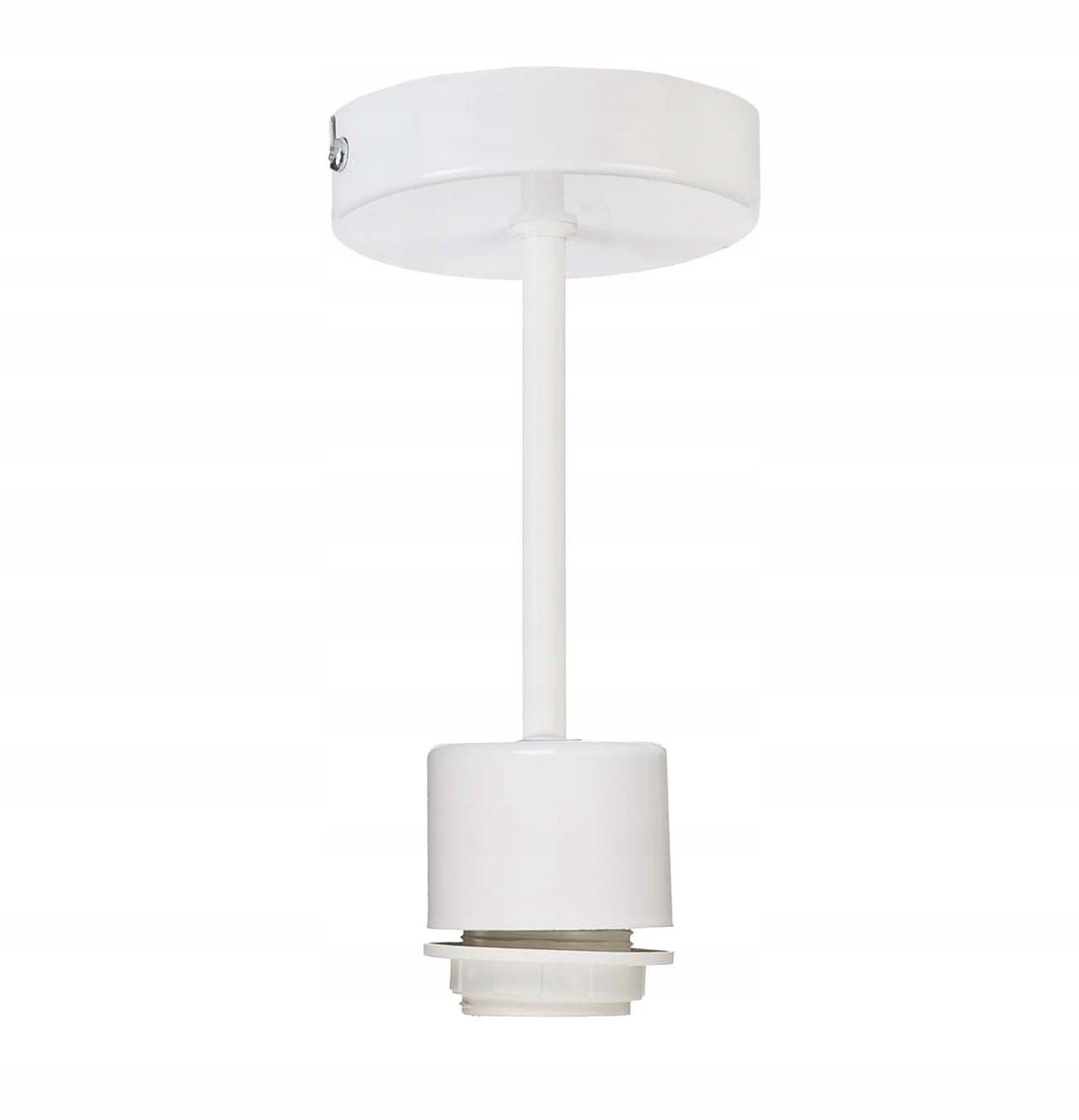 Merkloze Hanglamp met stoffen kap - Ø 20cm