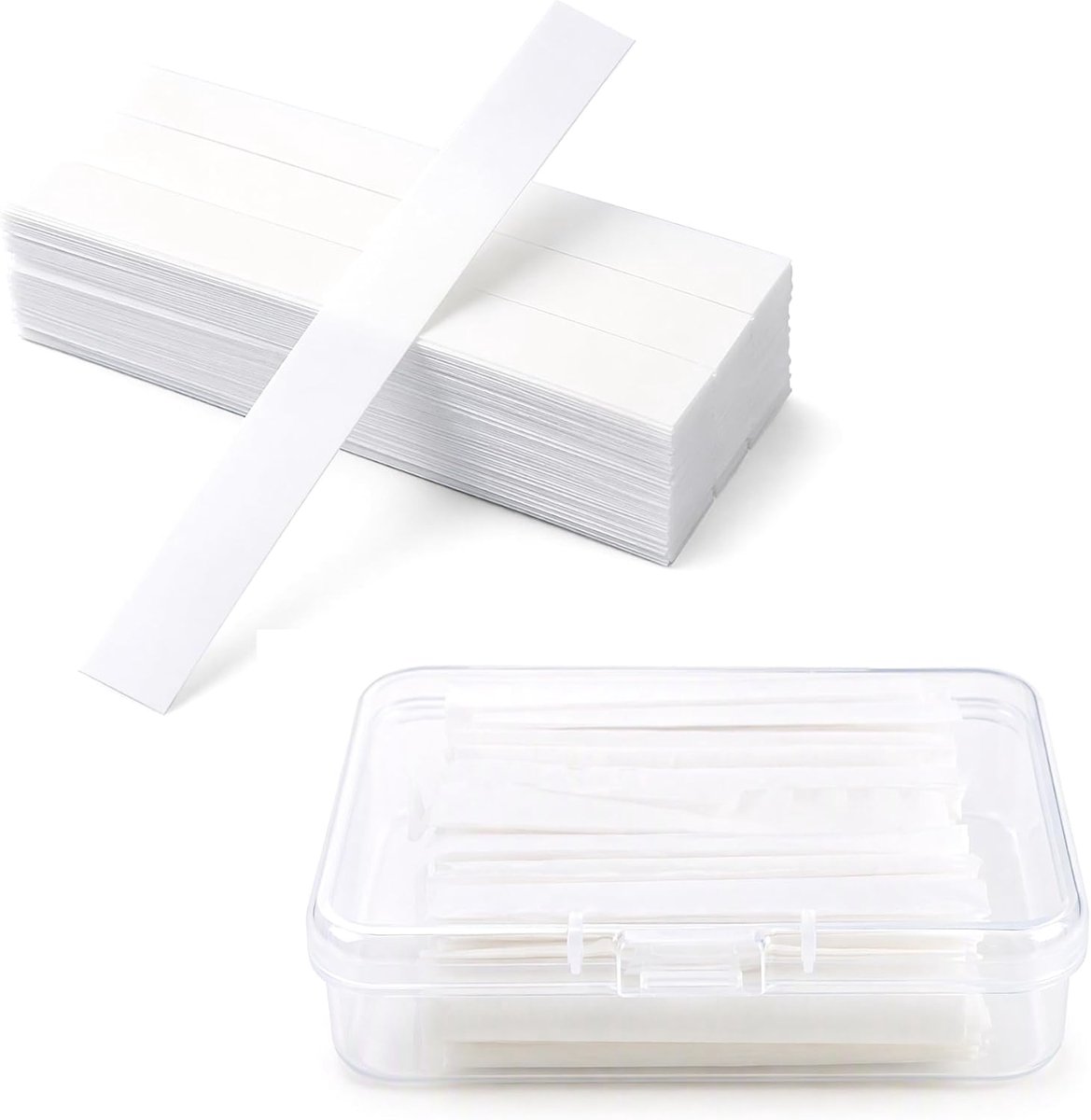 Wimperlifting-pads van houtcellulose, 1000 stuks, 5 x 0,5 cm - ShopVlot