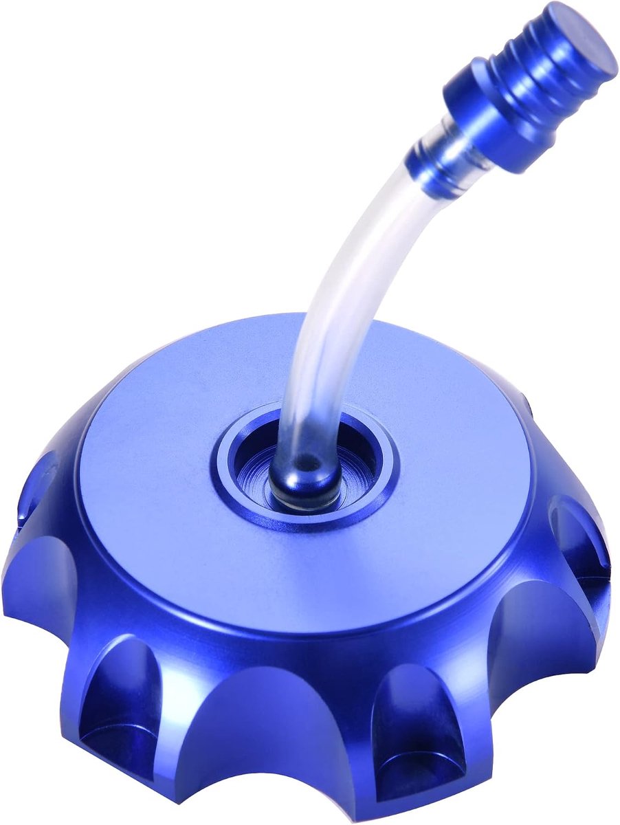 CNC Gas Brandstoftank Dop Deksel Vervanging voor TaoTao Roketa Apollo SSR 50cc 70cc 110cc 125cc 150cc ATV Dirt Bike Pit Bike Blauw