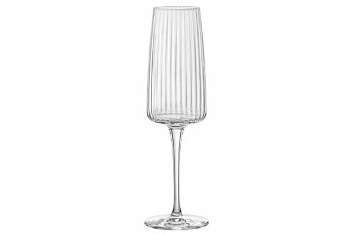Exclusiva Champagneglas 25,5cl Set6 D4,7xh22,5cm