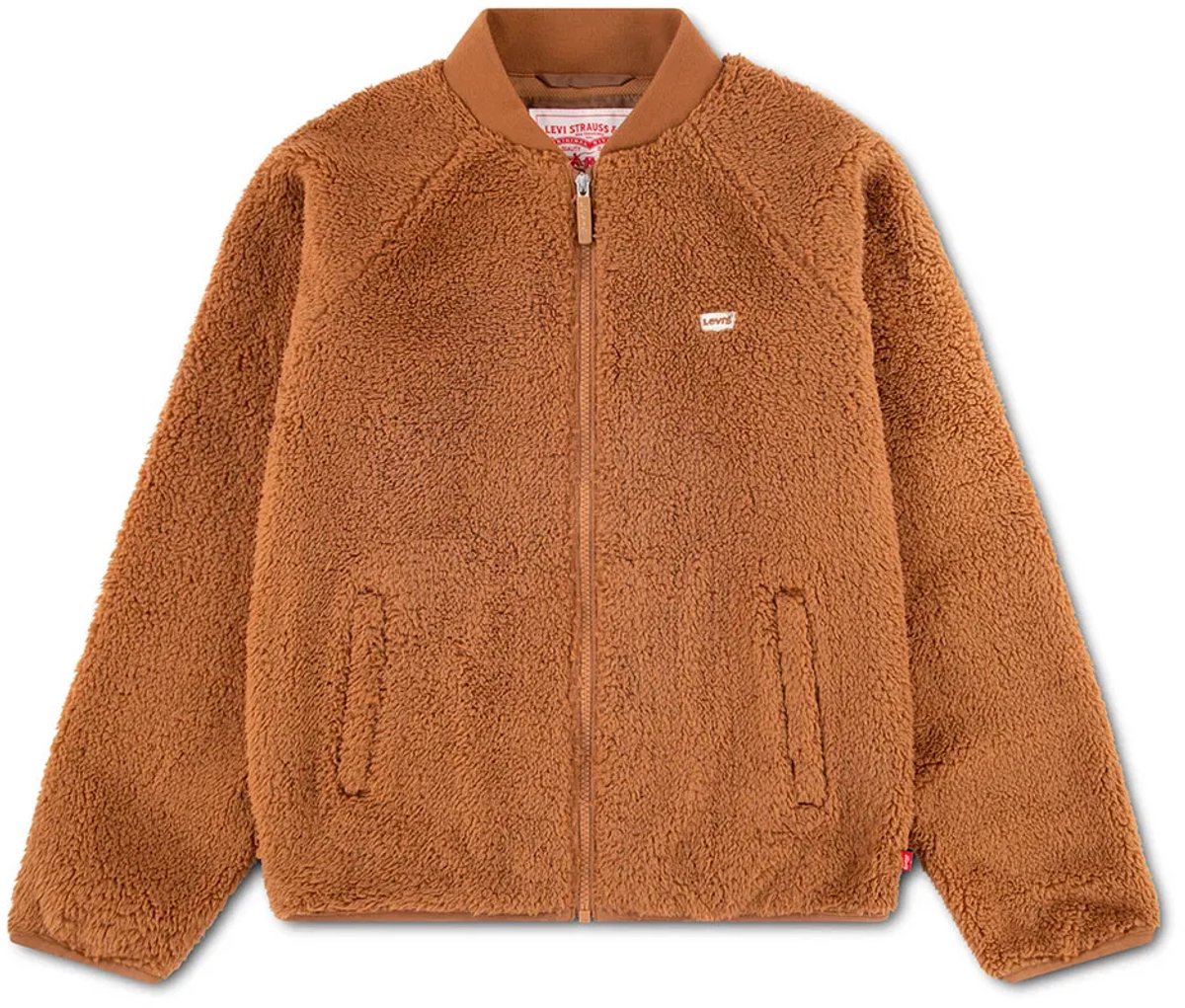 Levi´s ® Kids Sherpa Jas Bruin 6 Years Jongen