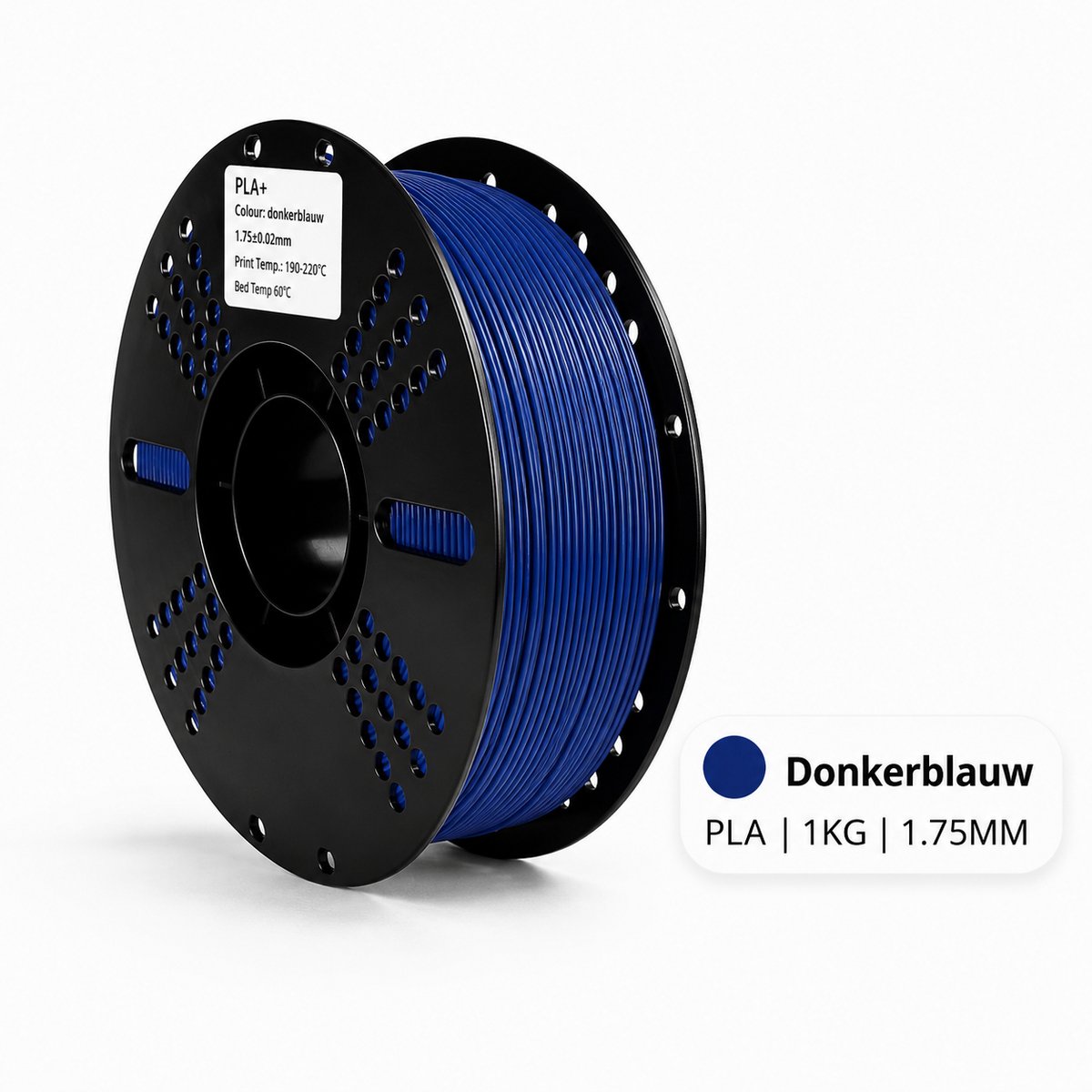 PLA+ Filament – Donkerblauw – 1.75mm – 1KG – Koppelprint