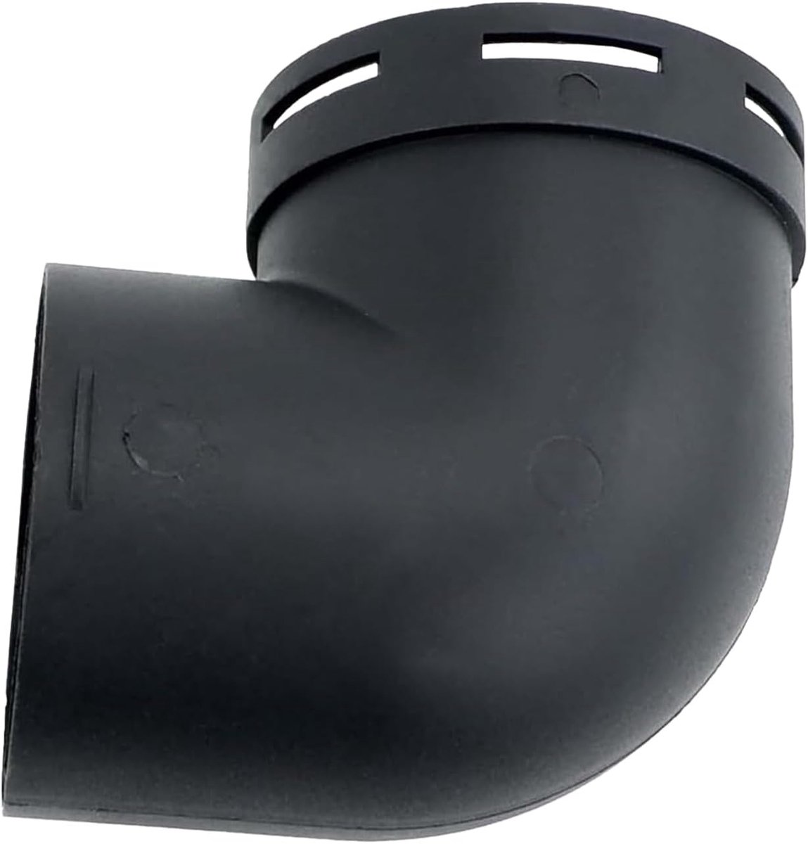 Staande verwarming, luchtuitgang, aansluiting - kunststof luchtgeleiding, buisboog, uitlaataansluiting, luchtdiesel, staande verwarming, accessoires, 60 mm