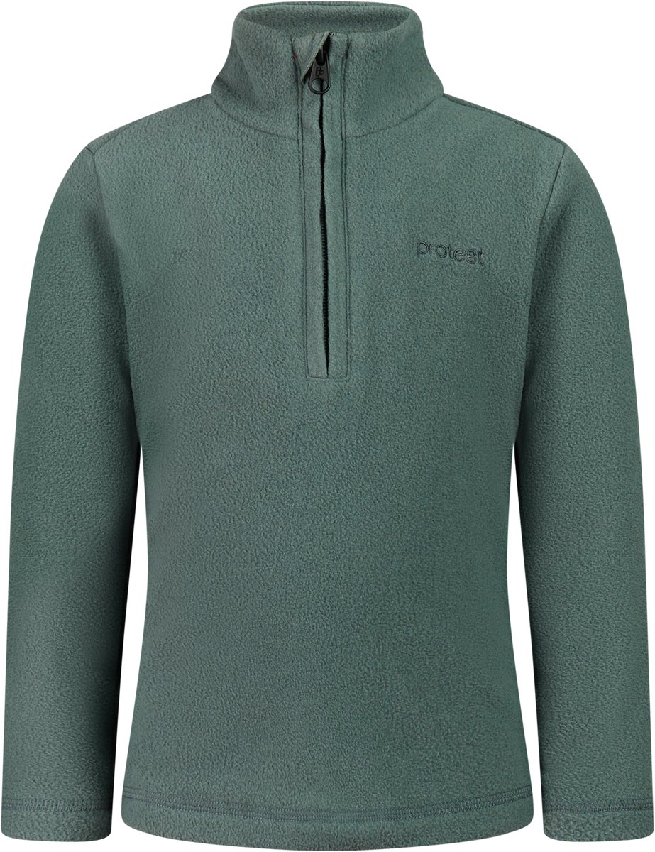 Protest PRTReperfect Skipully Jongens Kleuter Fleece 1/4 rits Evergreen