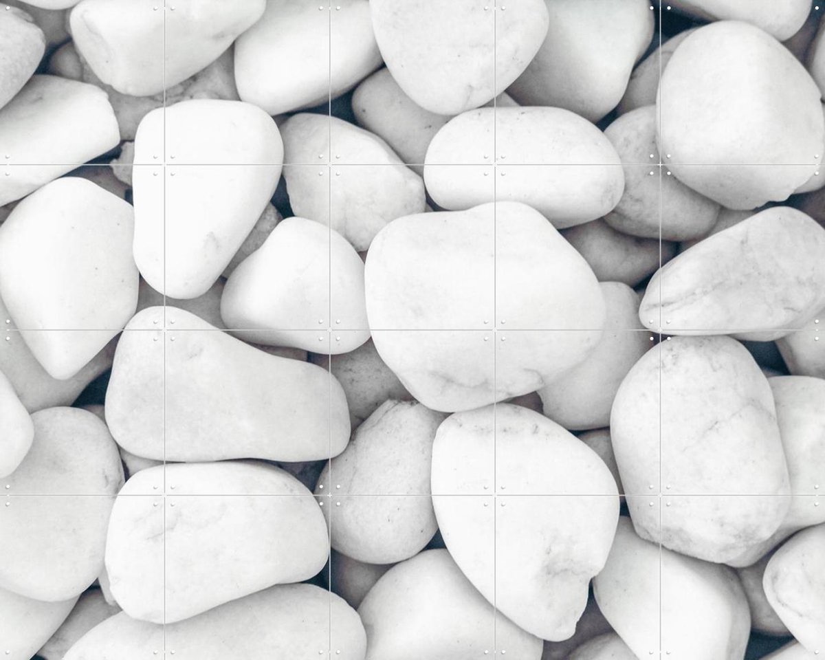 IXXI Stones 003, 1x Studio II & Various - 100 x 80 cm - Gratis ophangtool - Grote wanddecoratie en posters - Fotografie, Minimalisme, Illustraties
