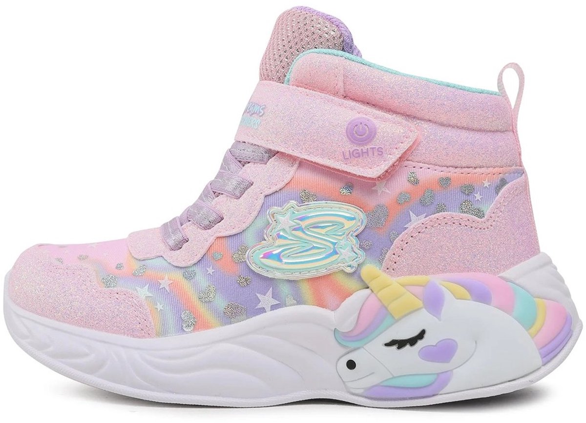 SKECHERS UNICORN DREAMS MAGICAL DREAMER Skechers Kinder Sneakers Roze Maat 33,5 302332L-LPMT