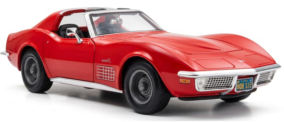 Modelauto Chevrolet Corvette cabrio 1970 1:24