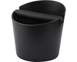 Klopbox Koffiedik - Koffieresidu Bak - Barista Accessoire - Antislip Rubberen Basis - 16.5 x 16 x 16.5 cm