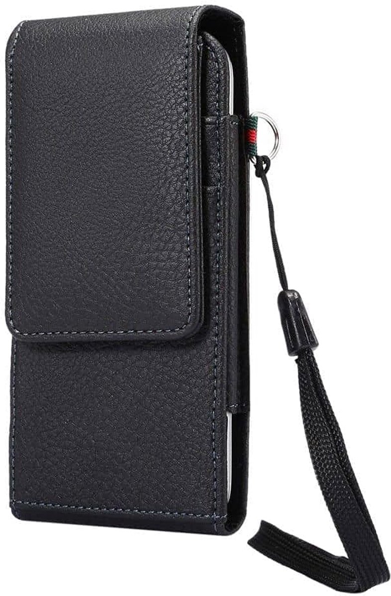 Holster Case Riemclip Rotary 360 met Kaarthouder en Magneetsluiting voor ZTE Vantage - Zwart