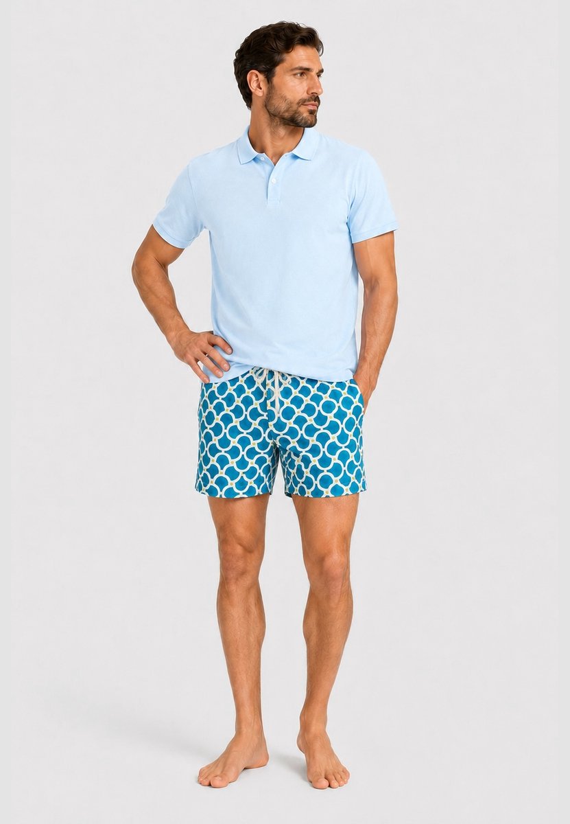 Gassa d'Amante Badeshorts & Polo-Shirt (2tlg. Set) Amalfi