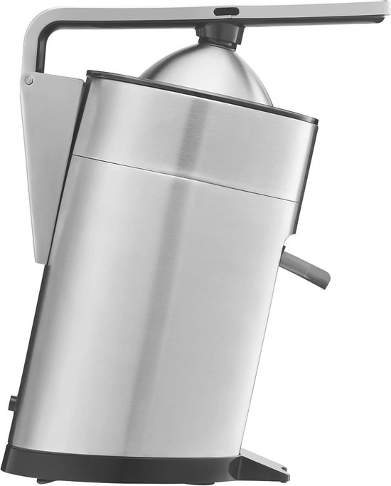 Elektrische Citruspers - Sinaasappelpers Citroenpers - Vers Sap Maken - Hefboomwerking Optimale Opbrengst - 160 Watt - Mat Roestvrij Staal — afbeelding 5