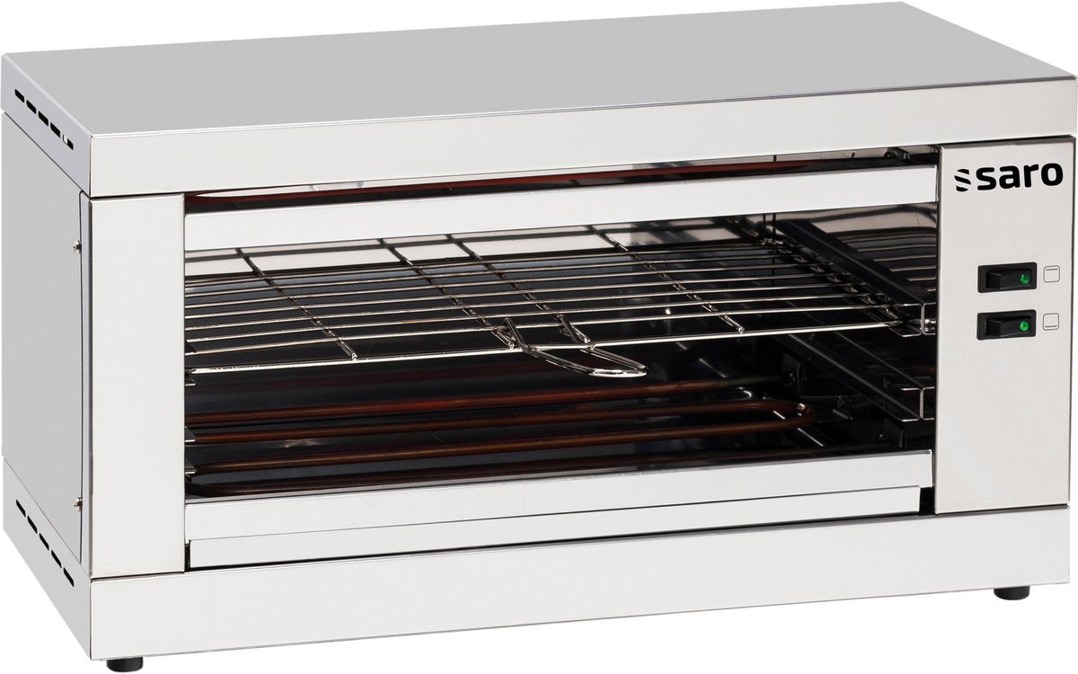 SARO Toaster CIVAS RVS Voor 6 toasten Boven-/onderwarmte 2 standen Professioneel horeca broodrooster Bestel direct!