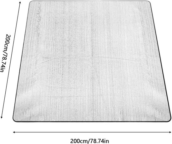 Foam Camping Mat - Aluminium Geïsoleerde Slaapmat, 200x200cm Waterdichte Isolatie - Thermische Tent Slaapmat - Voor Campers Wandelaars Vrouwen Mannen Backpacken Wandelen Muziek Festival — afbeelding 2