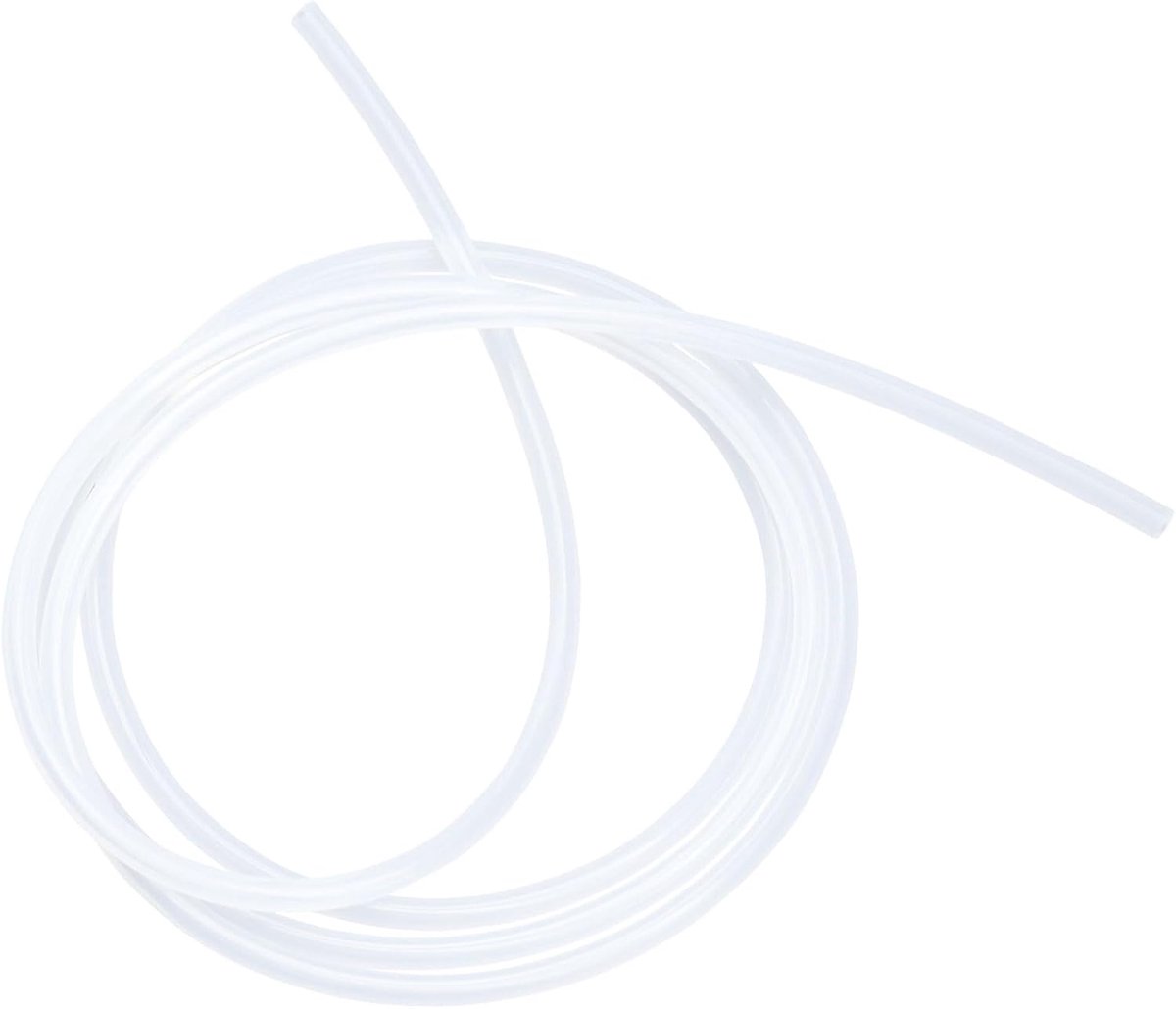 buizen 1,6 mm ID x 4,8 mm OD (3,5 meter), flexibele transparante siliconen buisslang voor lucht/waterpompopdracht, thuisbrouwen, aquarium