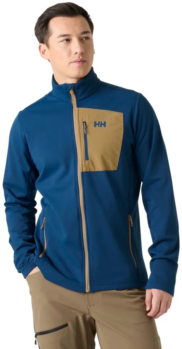 Helly Hansen Versalite Fleece Met Volledige Rits Blauw XL Man