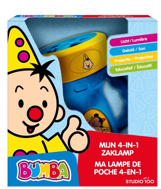 Bumba - Babyprojector - Mijn 4-in-1 zaklamp - Met licht en grappige Bumba geluiden - Educatief speelgoed van Bumba — afbeelding 2
