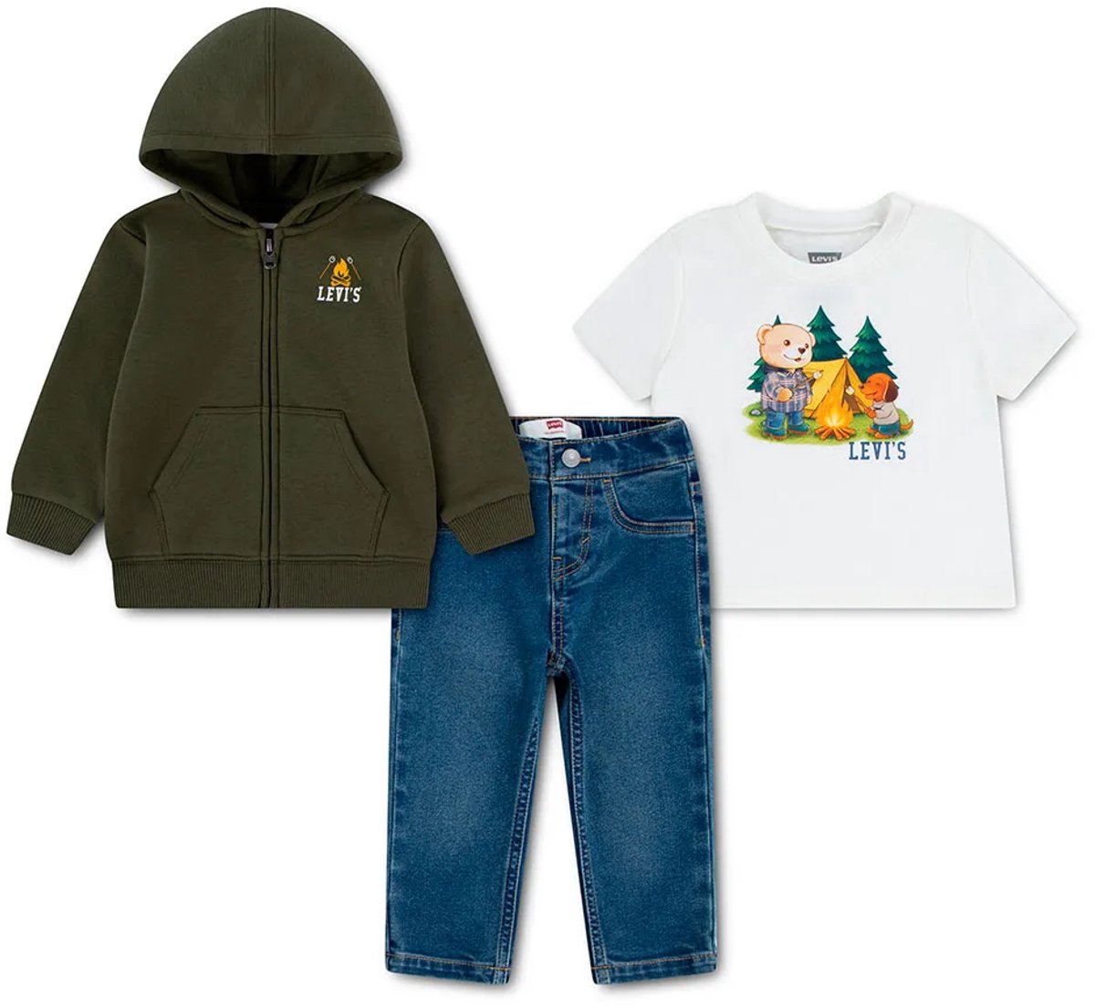 Levi´s ® Kids R558 Set Veelkleurig 3 Years Jongen