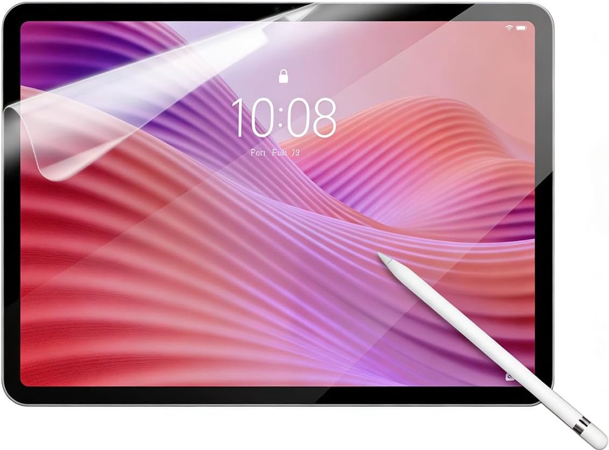 2 stuks beschermfolie van papier voor Lenovo Tab (10,1 inch) tablet, mat PET-papierfolie, tekenen en schrijven zoals op papier