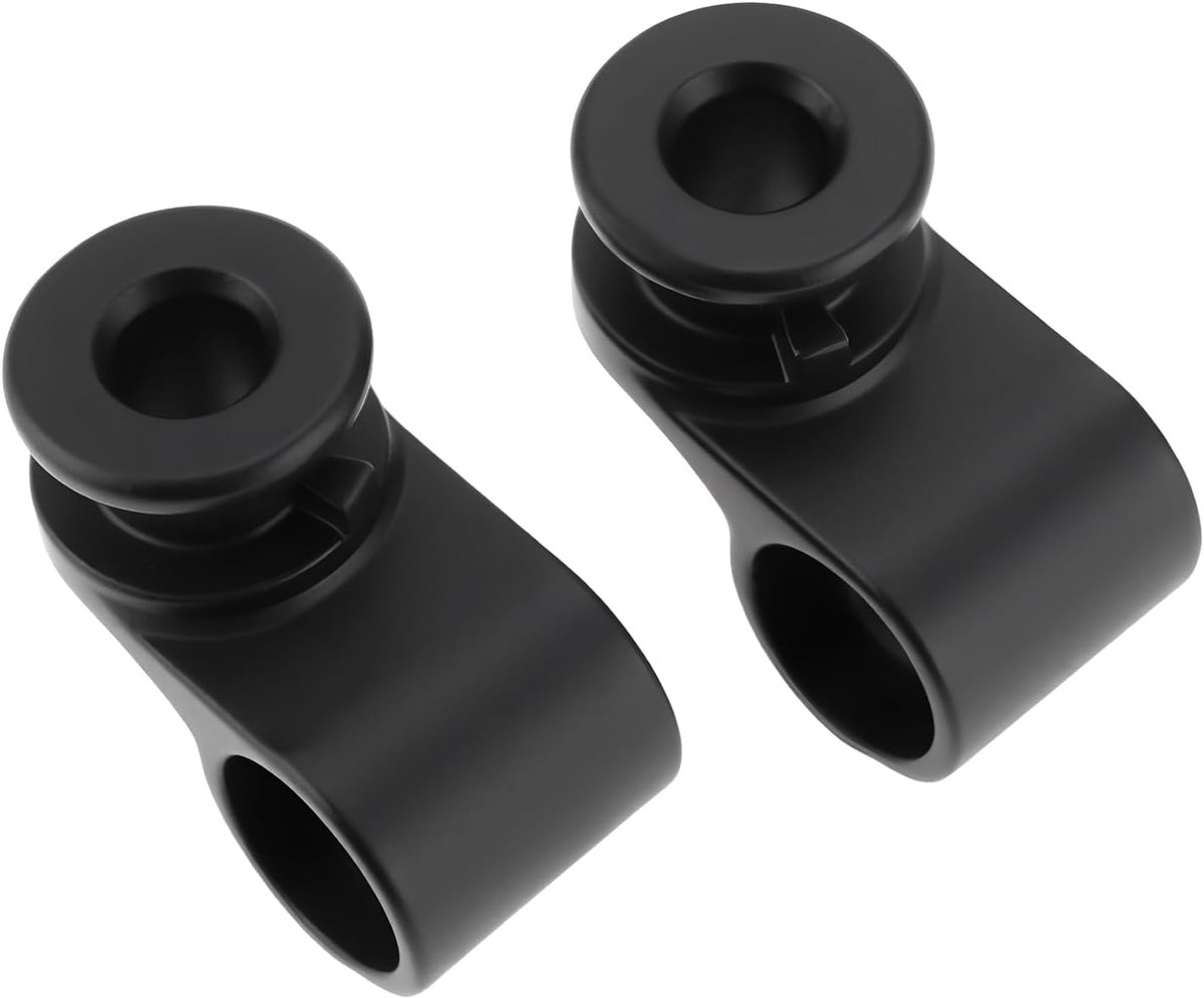 1 Paar Metalen Scharnier Draaibare As Links Rechts Compatibel met Boses QuietComfort QC35 Headset Zwart