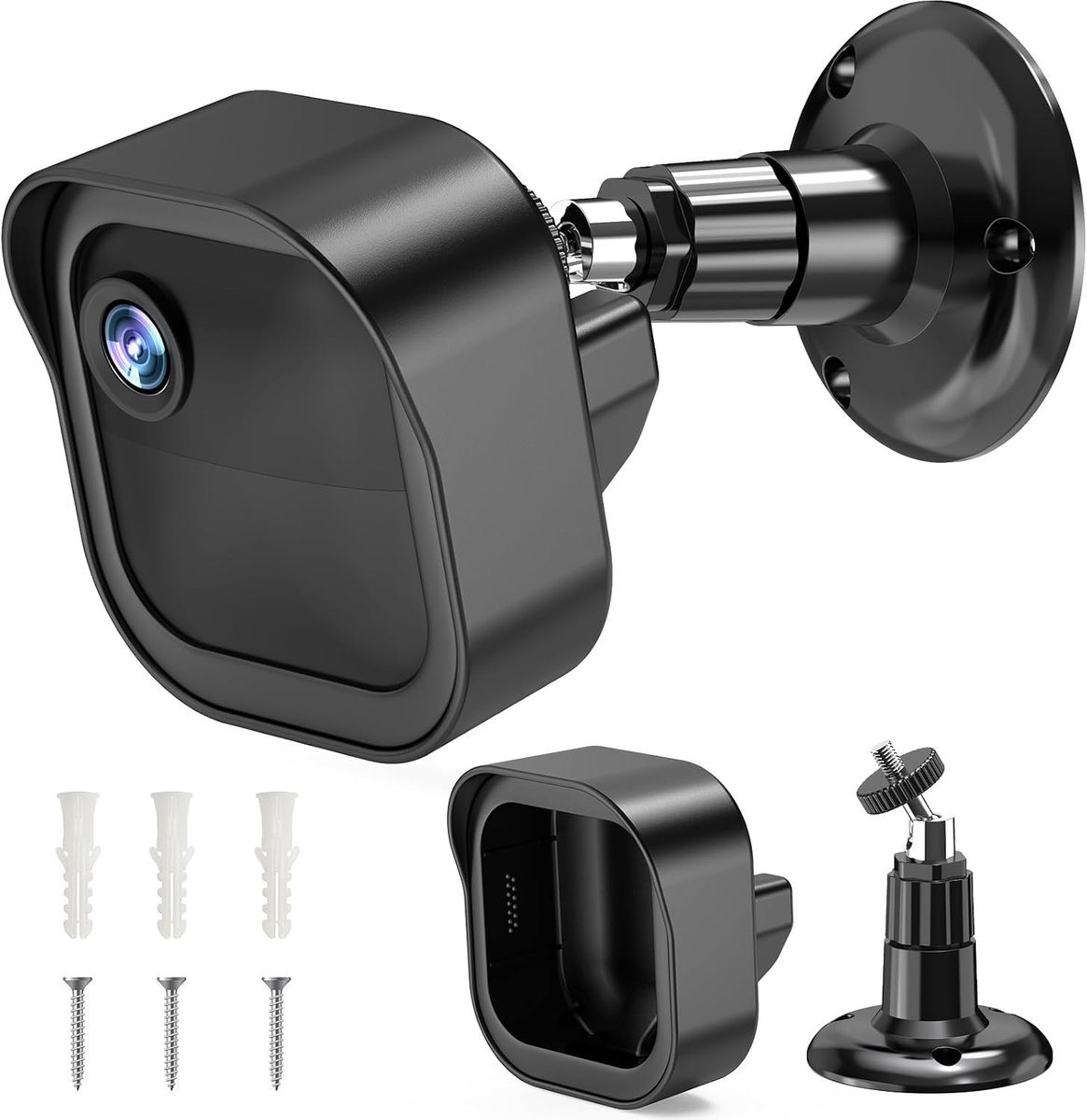 1-pack Nieuwe Blink Outdoor 4 Camera Mount, 360° Verstelbare Beveiliging Montagebeugel met Weerbestendige Beschermhoes Case, Blink Camera Accessoires voor Blink Outdoor 4 (4e Gen)/3e Gen/Outdoor 2K+