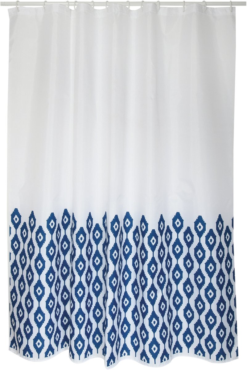 MSV Douchegordijn – Waterdicht en Antibacterieel Douchegordijn van 100% Polyester – Schimmelwerend Gordijn voor de Douche