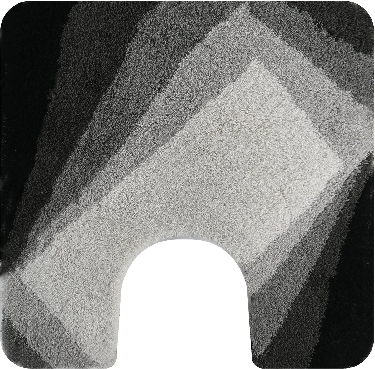 Spirella Badmat – Zachte Antislip Badkamer Mat met Lange Polyester Pool van 25 mm – Comfortabele Badmatten voor Douche en Bad