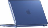 Mobigear Crystal Case MacBook Neo 13 Inch (2026) Hoes Hardshell Laptopcover MacBook Case - Indigo - Model A3404