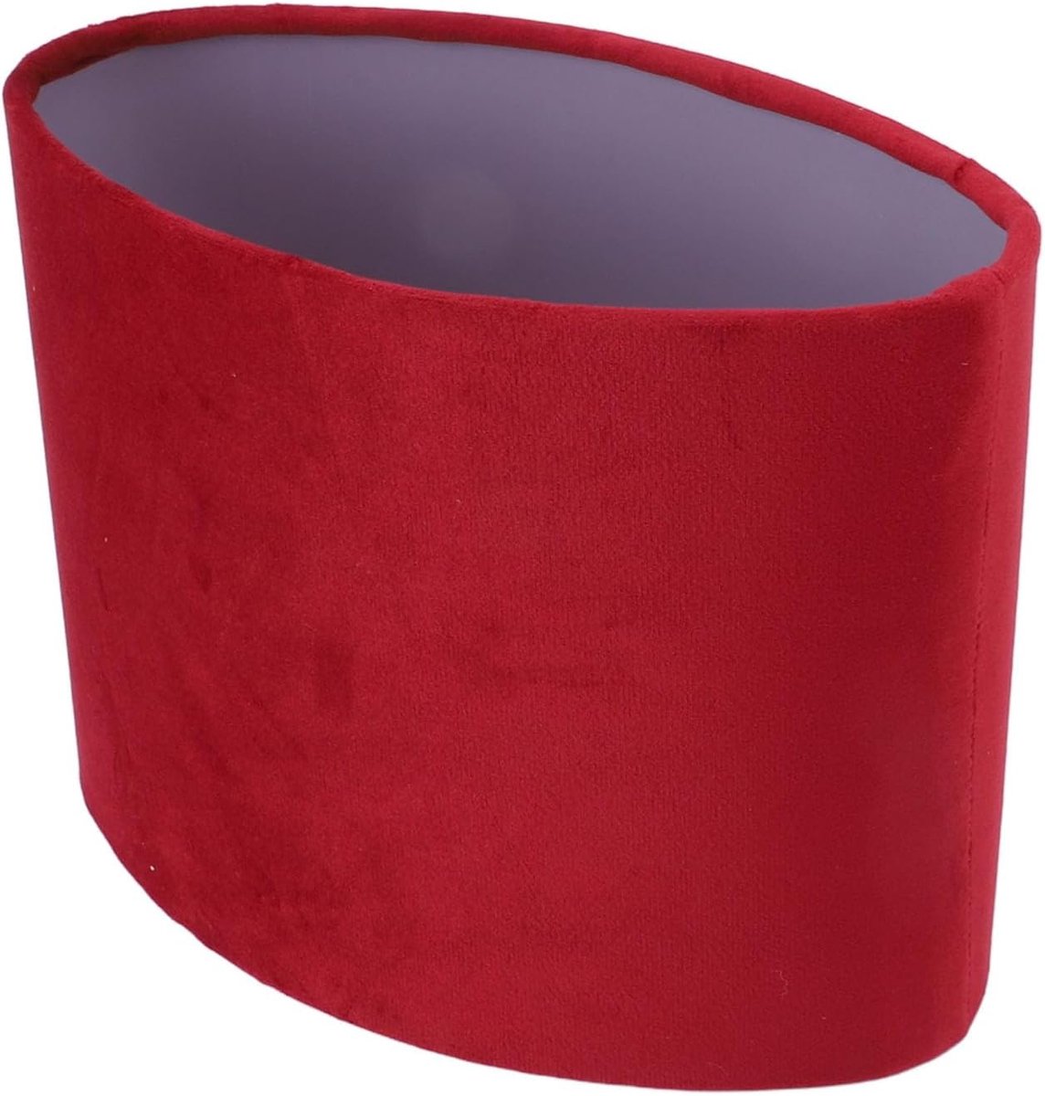 SnelShoppen - Ovale lampenkap moderne stoffen lampenkap E27 E14 universeel voor tafel vloer bedlampje in stijlvol design voor woonkamer slaapkamer kan