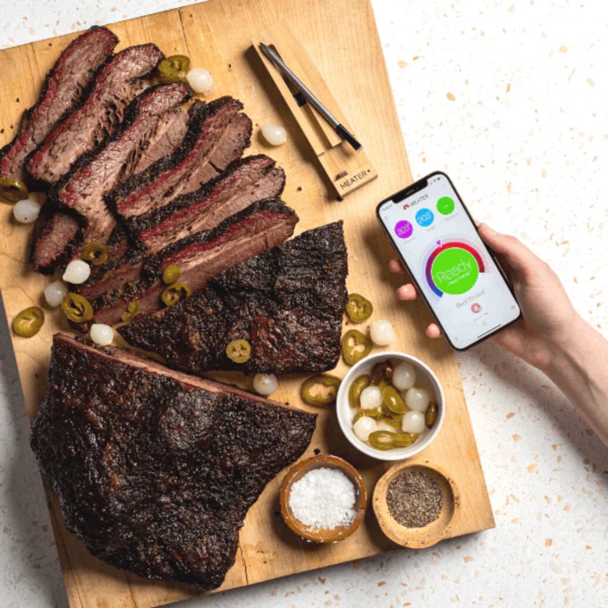 Bol.com Meater Plus Draadloze Thermometer - Vleesthermometer - Keukenthermometer aanbieding