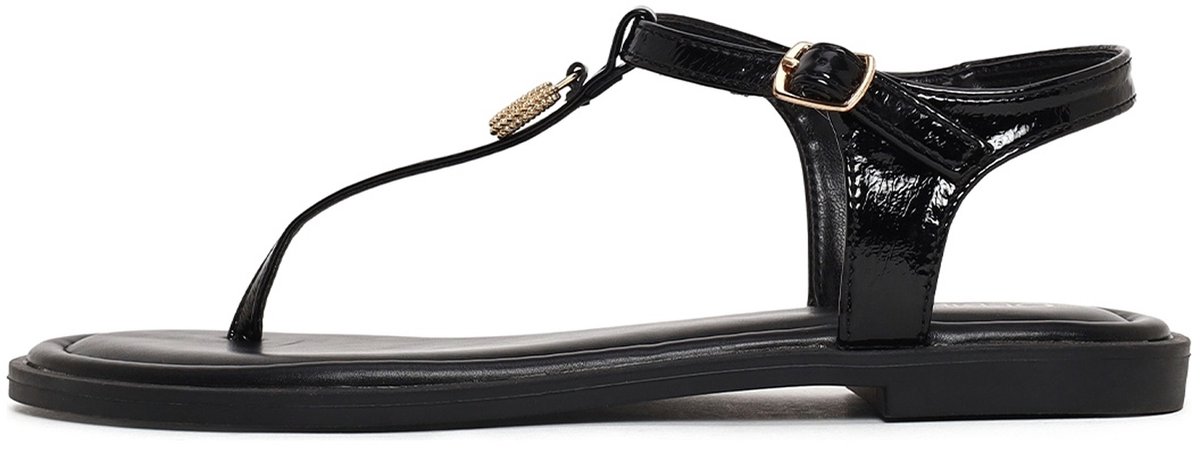 DERIMOD Sandalen Imitation Leren Sandalen