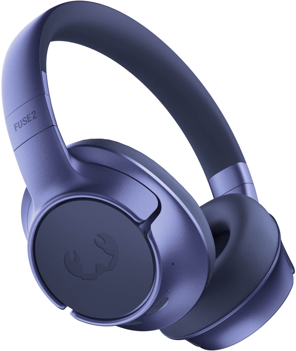 Fresh 'n Rebel Clam Fuse 2 - Draadloze Bluetooth Koptelefoon met Active Noise Cancelling- 80 uur Speelduur - My Sound App - True Blue