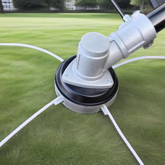 Grastrimmer draad - Maaidraad staal - Onkruid verwijderen - Duurzaam staal nylon - 30 meter - Grijs — afbeelding 2