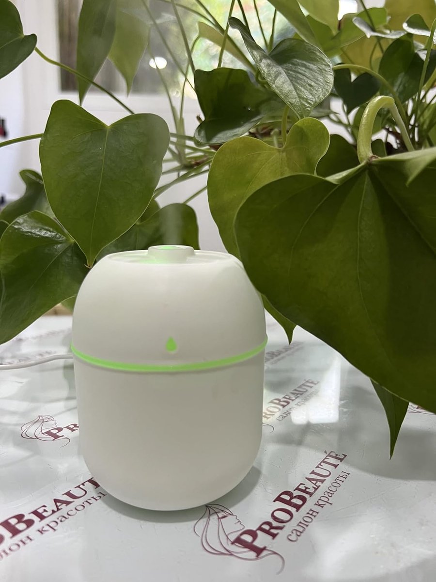 SnelShoppen - Baby Luchtbevochtiger met Nachtlampje, Aroma Diffuser, Aromatherapie, Mini USB Oplaadbare Gadget, Draagbare Aroma Diffuser voor Auto, Wi