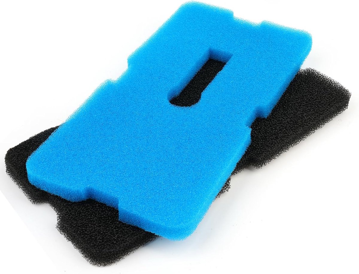 SnelShoppen - Pond Filter Sponge Set - Coarse en Fine Filter Media voor Tuinvijver - Duurzaam en Hoge Kwaliteit - Compleet Filterpakket voor Gezond Vi